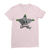 super death star Ladies Fitted T-Shirt