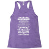 I Am A November Women Racerback Tank