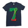 stand with colin Ladies Fitted T-Shirt