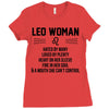 Leo Woman Ladies Fitted T-Shirt