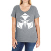 dominator hardcore festival Ladies Curvy T-Shirt