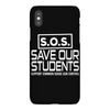S.O.S. Save Our Students iPhoneX
