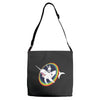 narwhal rainbow stormtrooper Adjustable Strap Totes