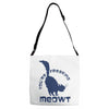 CHECK MEOWT CAT Adjustable Strap Totes