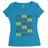 ho ho ho Women's Triblend Scoop T-shirt