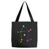 libra rainbow sign Tote Bags