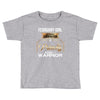 february  girl is a perfect combination of princess and warrior Toddler T-shirt