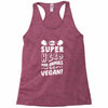 Be A Super Hero For Animals Go Vegan! Racerback Tank