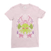 Merry Cthulhu Christmas Ugly Cool T shirts Ladies Fitted T-Shirt