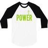 veggie power! 3/4 Sleeve Shirt