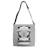 Never Underestimate The Strength Of A Carcinoid Cancer Warrior Adjustable Strap Totes