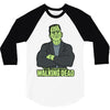 old school zombie 3/4 Sleeve Shirt
