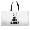 the bun baken Weekender Totes