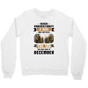 Never Underestimate A Man Who Watches The 100 And Was Born in December Crewneck Sweatshirt