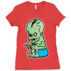 zombie baby Ladies Fitted T-Shirt
