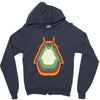 Totoro Retro Zipper Hoodie