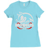mobius racing sonic Ladies Fitted T-Shirt