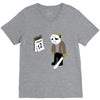 Friday The 12Th Funny Horror Movie V-Neck Tee