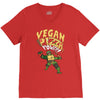 vegan pizza power V-Neck Tee