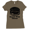 royale with cheese Ladies Fitted T-Shirt