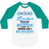 They Call Me Brother Partner in Crime 3/4 Sleeve Shirt