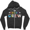 2nd grade crew Zipper Hoodie