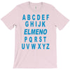 alphabet abc elemno T-Shirt