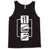 v2 eat sleep run Tank Top