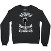 simple man running Crewneck Sweatshirt