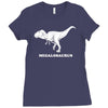 megalosaurus dinosaur Ladies Fitted T-Shirt
