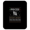 pisces christmas ugly sweater Mousepad