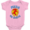 pizza on earth Baby Bodysuit