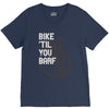 bike 'til you barf V-Neck Tee