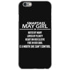 Smartass May Girl iPhone 6/6s Case
