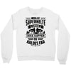 papa nogle superhelte baerer ikke kapper Crewneck Sweatshirt