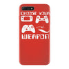 choose your weapon gamer finny retro iPhone 7 Plus Case
