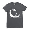 On The Moon Ladies Fitted T-Shirt