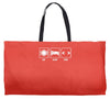 v1 eat sleep code Weekender Totes