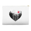 hike and love Accessory Pouches