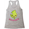 leaf me alone Racerback Tank