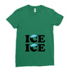 Ice Ice Baby Ladies Fitted T-Shirt