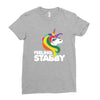 feeling stabby Ladies Fitted T-Shirt