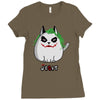 joker the cat Ladies Fitted T-Shirt