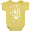 bring me the horizon diamond hand Baby Onesie