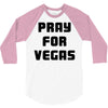 pray for las vegas 3/4 Sleeve Shirt