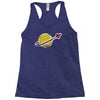 vintage space Racerback Tank