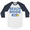 beach mode on 3/4 Sleeve Shirt
