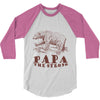 papa the strong 3/4 Sleeve Shirt