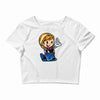 vintage anna Crop Top