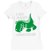 t rex hasst liegest&uuml;tze Ladies Fitted T-Shirt